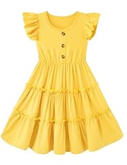 Lifaky girls yellow for sale  Delivered anywhere in USA 