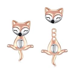 Hypoallergenic fox earrings for sale  Delivered anywhere in UK