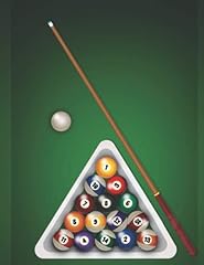 Billiard log book for sale  Delivered anywhere in USA 