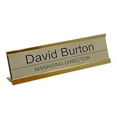 Personalised desk sign for sale  Delivered anywhere in UK