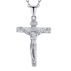 Crucifix cross necklace for sale  Delivered anywhere in USA 