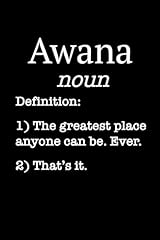 Awana travel journal for sale  Delivered anywhere in USA 