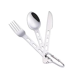 3pcs camping cutlery for sale  Delivered anywhere in UK