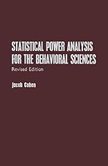 Statistical power analysis for sale  Delivered anywhere in USA 