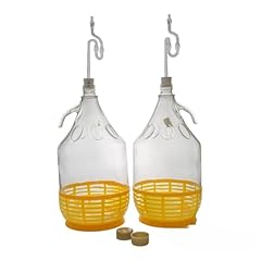 Glass demijohn wine for sale  Delivered anywhere in UK