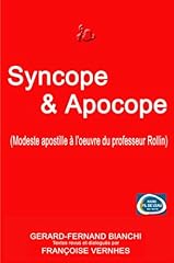 Syncope apocope d'occasion  Livré partout en France