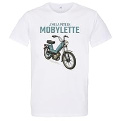 Shirt mobylette rétro d'occasion  Livré partout en France