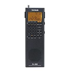 TECSUN PL-368 Mini Ricevitore portatile SSB/FM/AM DSP ETM ATS MW SW World Band Radio Stereo. usato  Spedito ovunque in Italia 