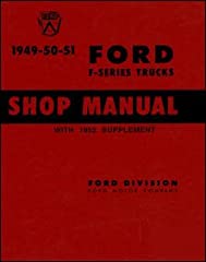 Used, 1949 1950 1951 1952 FORD PICKUP TRUCK Shop Manual for sale  Delivered anywhere in Canada