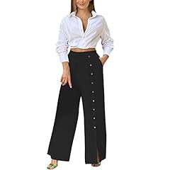 Linen trousers womens for sale  Delivered anywhere in UK