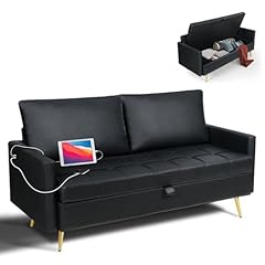 Linlux black leather for sale  Delivered anywhere in USA 