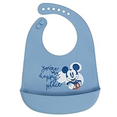 Babero silicone mickey usato  Spedito ovunque in Italia 