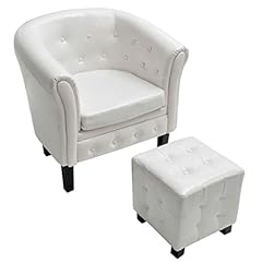 Vidaxl poltrona chesterfield usato  Spedito ovunque in Italia 