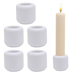 Set portacandele ceramica usato  Spedito ovunque in Italia 