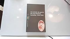 Carnets guerre louis d'occasion  Livré partout en France