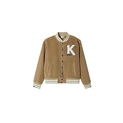 Baseball jacket beige for sale  Delivered anywhere in UK