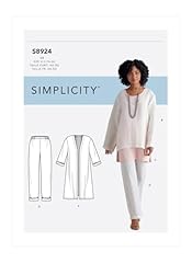 Simplicity s8924 patron d'occasion  Livré partout en France