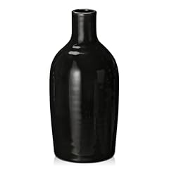 Black ceramic vase for sale  Delivered anywhere in UK