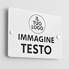 Targa personalizzabile tabella usato  Spedito ovunque in Italia 