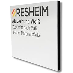 Resheim aluverbundplatte weiß gebraucht kaufen  Wird an jeden Ort in Deutschland
