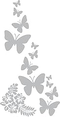 Hibiscus butterflies etched for sale  Delivered anywhere in USA 