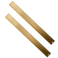 Golden straight ruler for sale  Delivered anywhere in UK