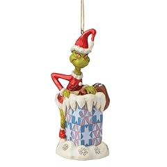 Jim shore grinch usato  Spedito ovunque in Italia 