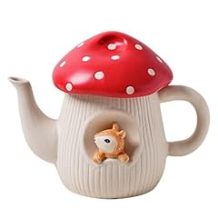 Cute mushroom teapot for sale  Delivered anywhere in UK
