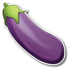 Magnet eggplant emoticon for sale  Delivered anywhere in USA 