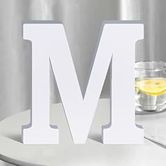 White wooden letters for sale  Delivered anywhere in USA 