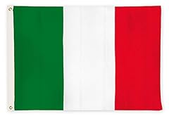 Bandiere di aricona - bandiera dell'Italia, resistente alle intemperie con 2 occhielli in metallo - bandiera nazionale italiana 90 x 150 cm, tricolore, usato usato  Spedito ovunque in Italia 