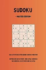 Sudoku master edition gebraucht kaufen  Wird an jeden Ort in Deutschland