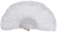 Yhcheyi feather fan for sale  Delivered anywhere in UK