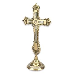 Brass standing cross for sale  Delivered anywhere in USA 