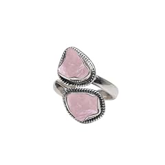 Rose quartz ring for sale  Delivered anywhere in USA 