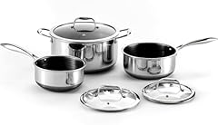 Hexclad hybrid nonstick for sale  Delivered anywhere in Ireland