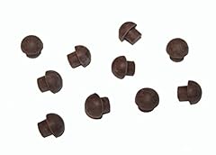 Brown rubber button for sale  Delivered anywhere in USA 