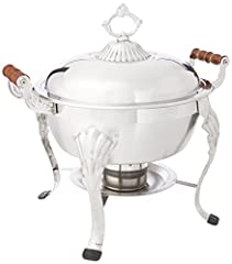 Winco 708 Round Crown Chafer, 6-Quart for sale  Delivered anywhere in Canada