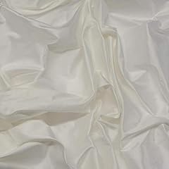 White shantung silk for sale  Delivered anywhere in USA 