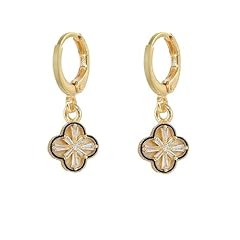 Lucky leaf earrings for sale  Delivered anywhere in UK