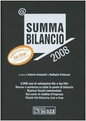 Summa bilancio 2008 usato  Spedito ovunque in Italia 