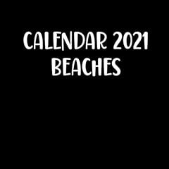 Calendar 2021 beaches usato  Spedito ovunque in Italia 