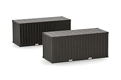 Herpa accessori container usato  Spedito ovunque in Italia 