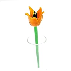 Ornamenti fiori vetro usato  Spedito ovunque in Italia 