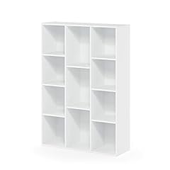 FURINNO 11-Cube Reversible Open Shelf Bookcase, White for sale  Delivered anywhere in UK