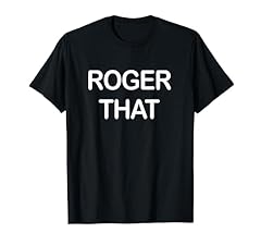Roger shirt for sale  Delivered anywhere in USA 