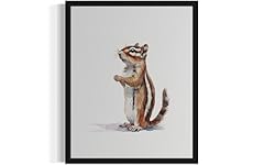 Homeartprint chipmunk watercol for sale  Delivered anywhere in USA 