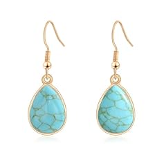 Turquoise dangle earrings for sale  Delivered anywhere in USA 