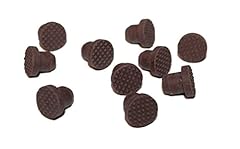 Brown rubber buttons for sale  Delivered anywhere in USA 