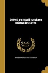 Lektsii istorii russkago d'occasion  Livré partout en France